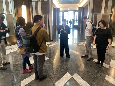 1140417台中勤美洲際酒店設備參觀暨導覽介紹(1)