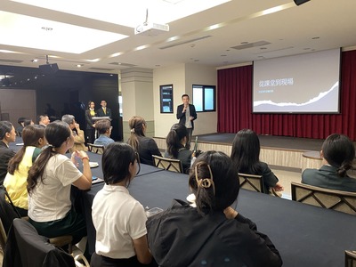 旅館系校友-台北中山雅樂軒酒店趙啟堯總經理分享圖片