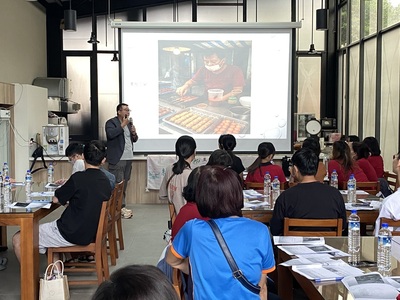114.08.04 高餐大餐飲管理系柳希諺老師讓業者對食品衛生與職場安全有基本認圖片